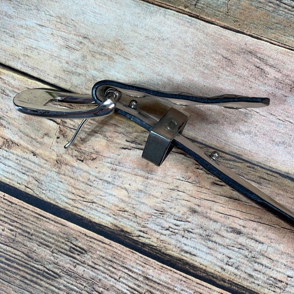 Leather Belt with removable Buckle Size 40 - Picture 9 of 10